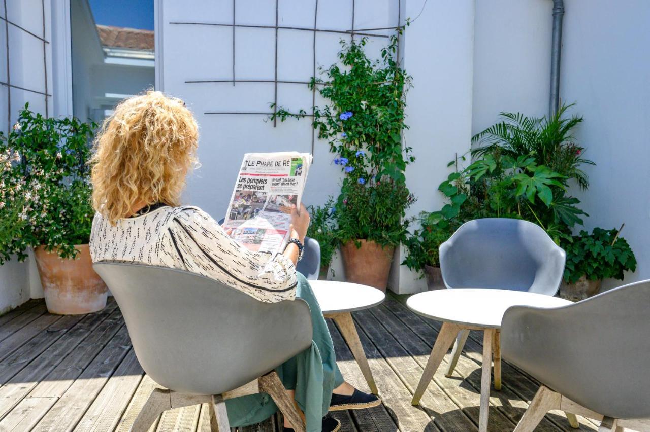 Hotel Le Clocher Ars-en-Re Luaran gambar